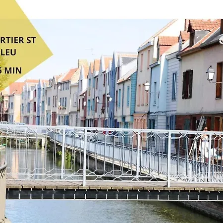 Douceur Tropicale, Chaleureux Et Atypique Apartman Amiens